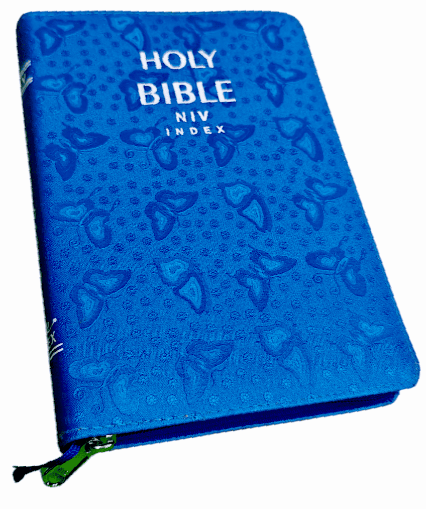 "NIV English Bible with Zip Cover – Premium Quality and Durable Design"