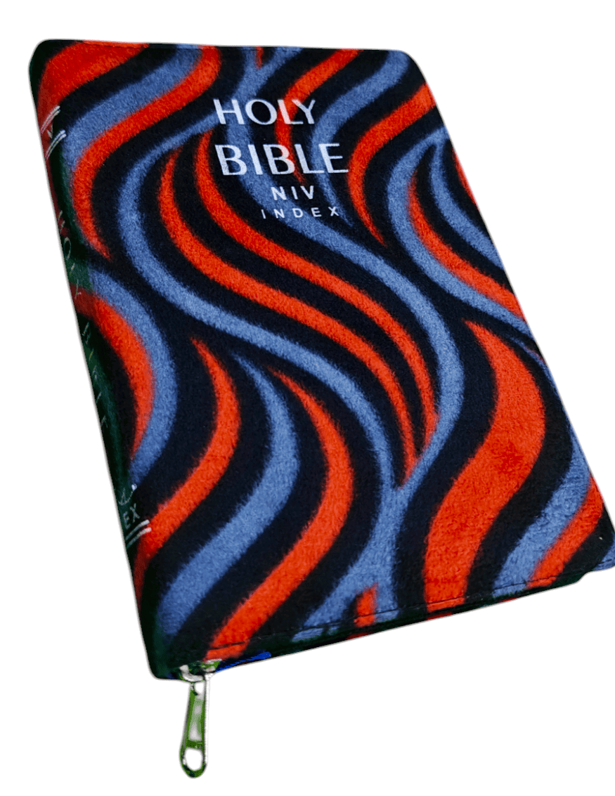 "NIV English Bible with Zip Cover – Premium Quality and Durable Design"