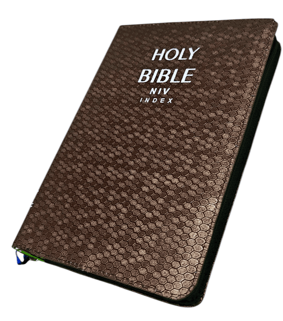"NIV English Bible with Zip Cover – Premium Quality and Durable Design"