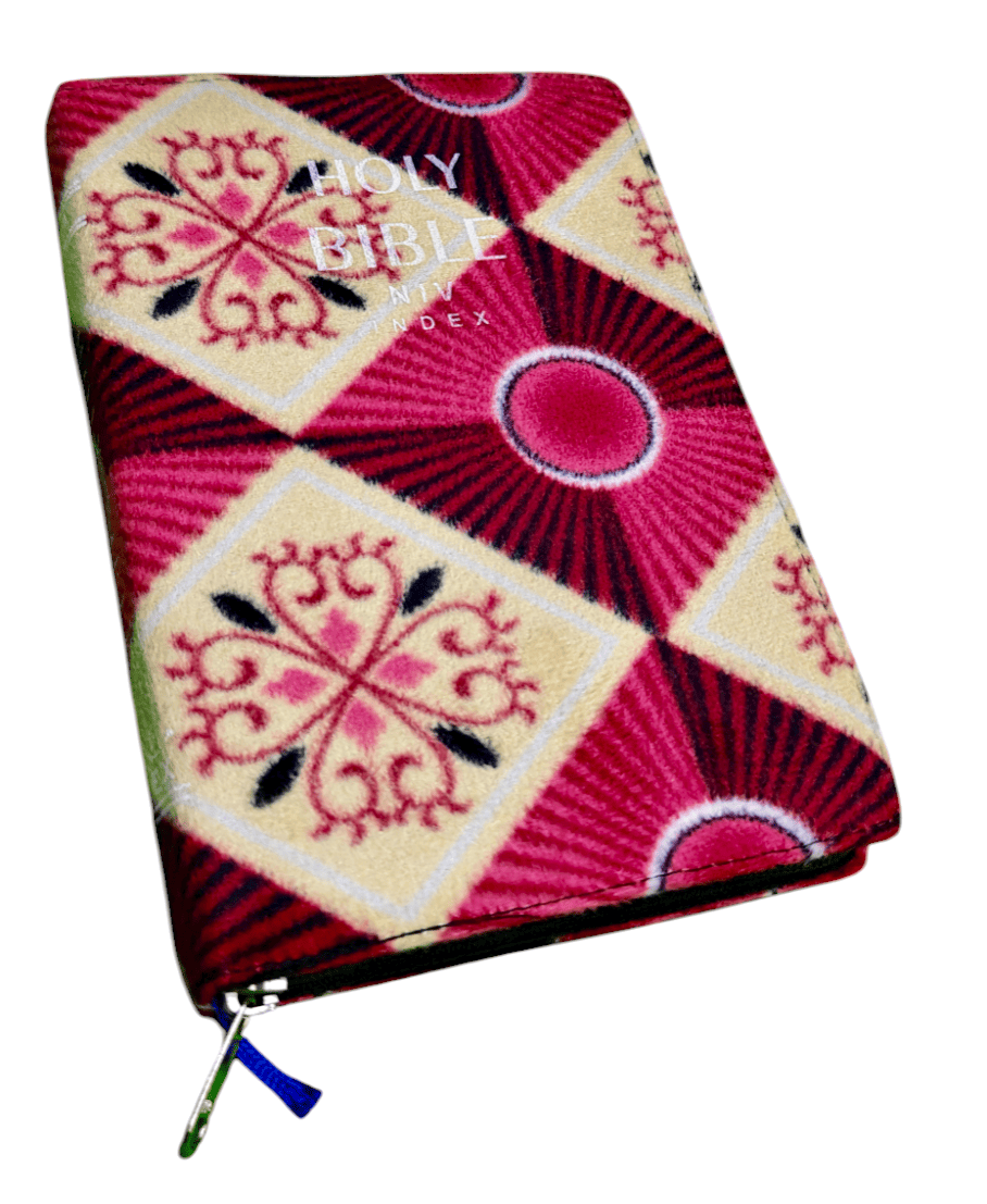 "NIV English Bible with Zip Cover – Premium Quality and Durable Design"