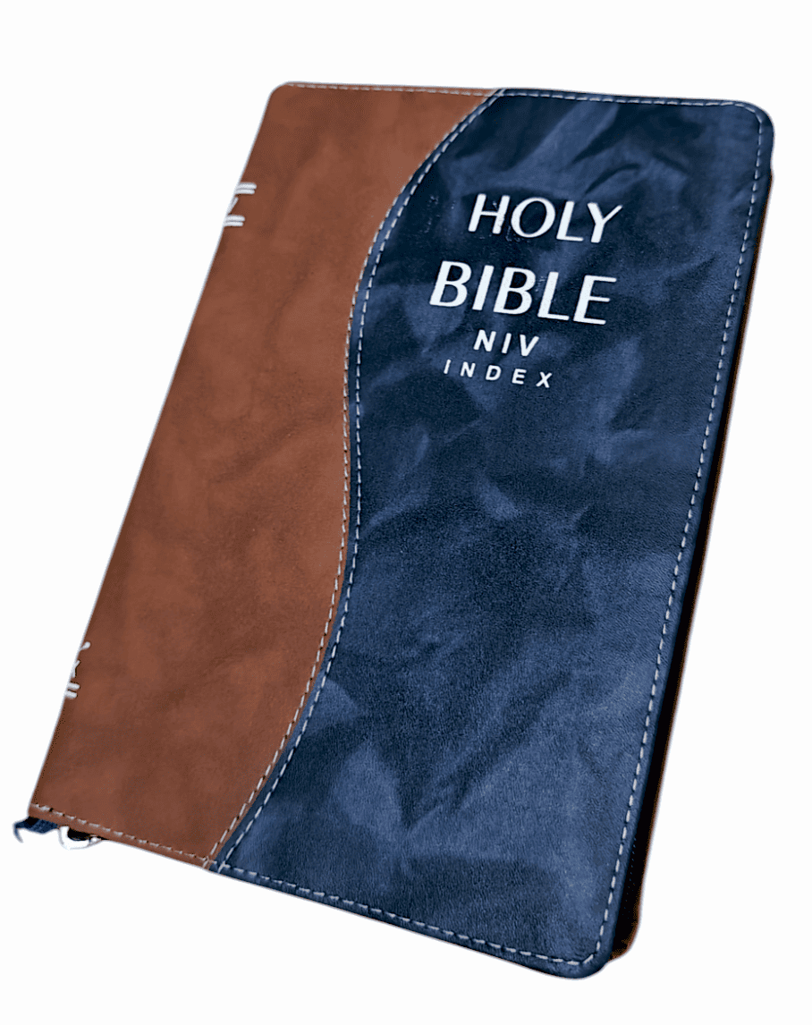 "NIV English Bible with Zip Cover – Premium Quality and Durable Design"
