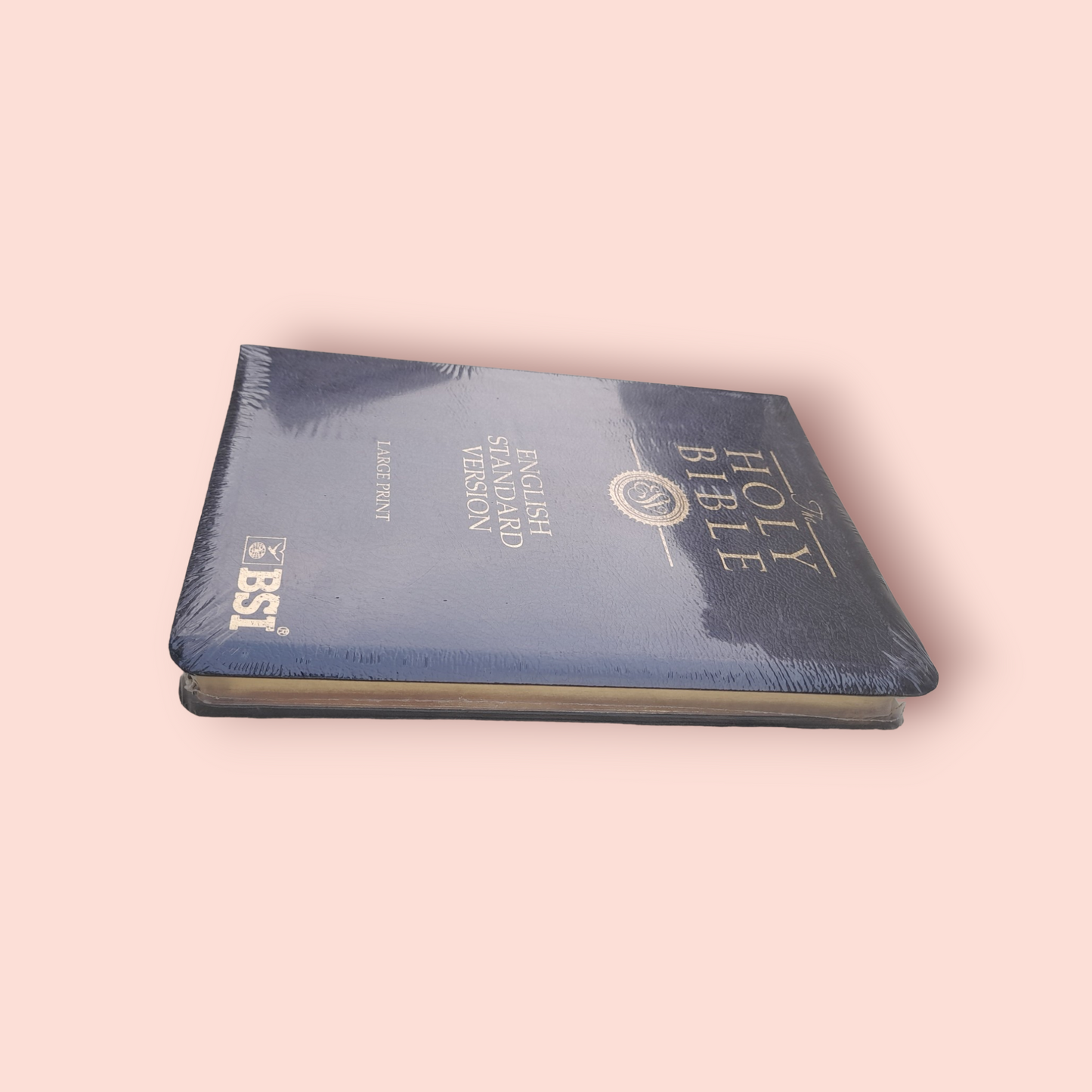 The Holy English Standard Version Bible Golden Edge Black Color Bound