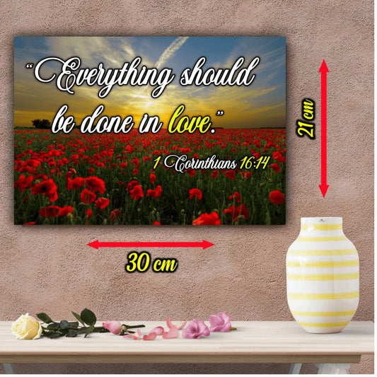 Bible Verse Wall Poster