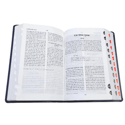 Hindi Bible | with Thumb Index | Brown Color Bound | Amity Edition