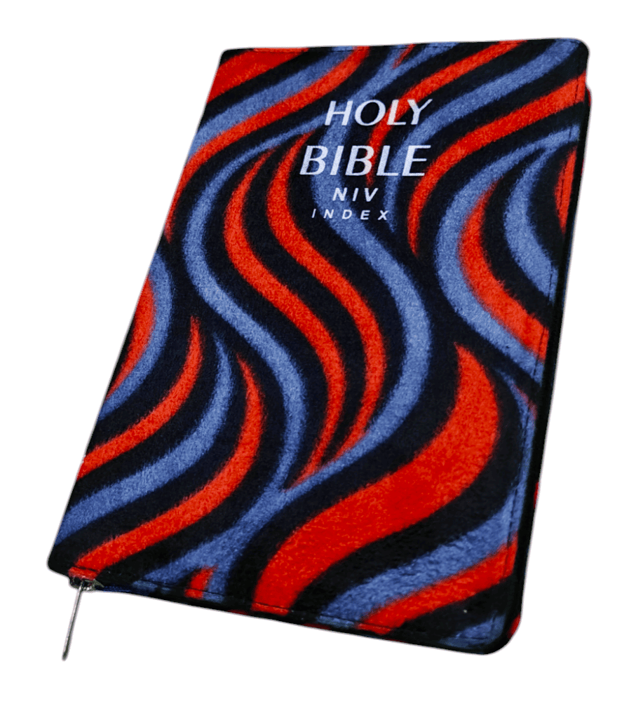 "NIV English Bible with Zip Cover – Premium Quality and Durable Design"