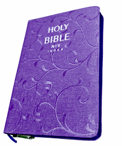 "NIV English Bible with Zip Cover – Premium Quality and Durable Design"