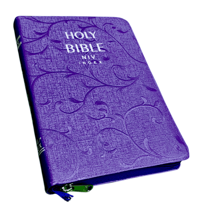 "NIV English Bible with Zip Cover – Premium Quality and Durable Design"