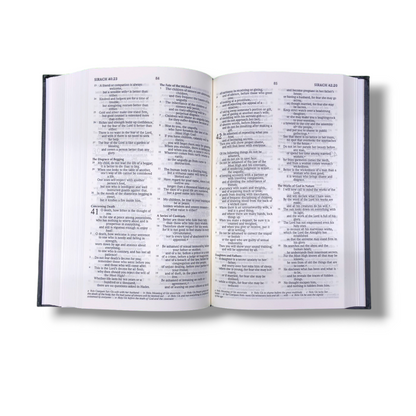 Holy Bible | New Edition | Black Hard Bound | With The Apocrypha | English Bible