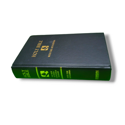 Holy Bible | New Edition | Black Hard Bound | With The Apocrypha | English Bible