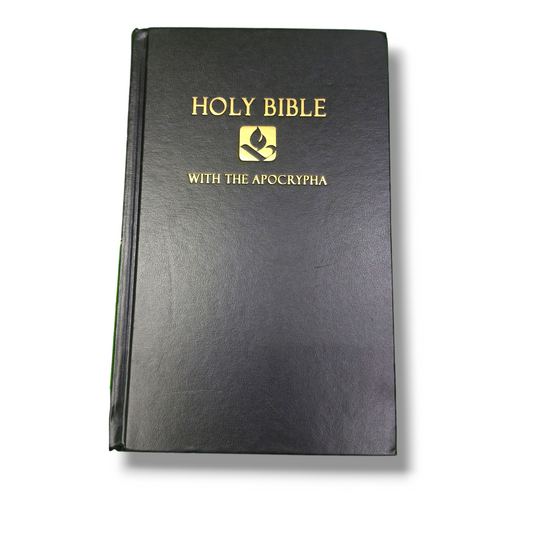 Holy Bible | New Edition | Black Hard Bound | With The Apocrypha | English Bible
