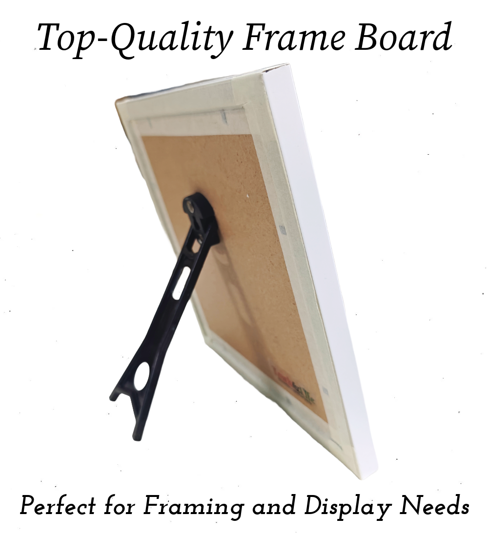 English Bible Verse Frame Board – 8x8 Inch Size, Top-Quality Design