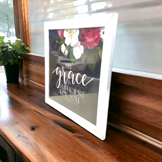 High Quality | Premium English Bible Verses Photo Frame | Hanging Frame | Best Gift For Home Decor | ( 2 Corinthians 12:2 )