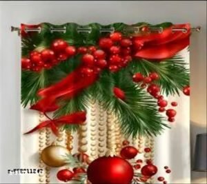 luxury 3d digital printed polyester curtains for living room, bedroom, hall & home décor