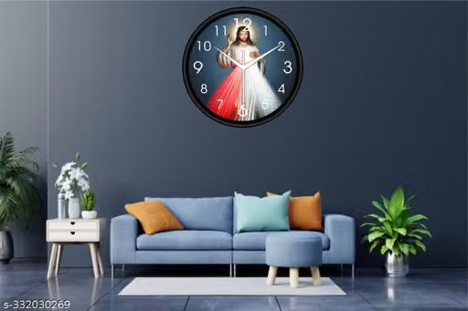 stylish decorative wall clock for home & office | modern round wall clock for living room, bedroom, kitchen & interior decor stylish decorative wall clock for home & office | modern round wall clock for living room, bedroom, kitchen & interior decor