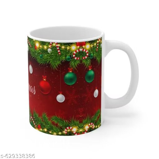 merry christmas printed ceramic coffee mug, crmug 15 | festive holiday gift mug for family, friends and coffee lovers merry christmas printed ceramic coffee mug, crmug 15 | festive holiday gift mug for family, friends and coffee lovers