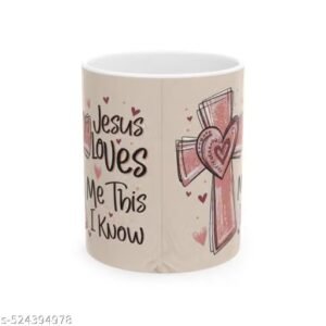 shahan jejes start day printed white ceramic coffee mug, 350ml | special gift for sister, girls and best friends