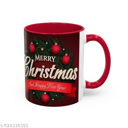 merry christmas red ceramic coffee mug, crmug 19 | festive christmas gift mug for family, friends and coffee lovers merry christmas red ceramic coffee mug, crmug 19 | festive christmas gift mug for family, friends and coffee lovers