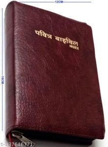 holy bible hindi – small size with index | portable hindi bible for daily reading, prayer, worship and christian gifting