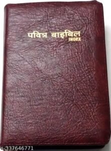 holy bible in hindi – small size pocket bible with index | portable hindi christian scripture book for daily reading, prayer and gifting