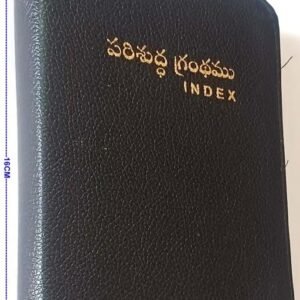 holy bible telugu pocket size with index | telugu christian bible for daily reading, prayer & gift