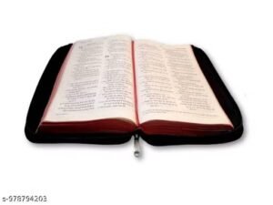 holy bible hindi bsi with high quality rexine cover and zip | hindi holy bible for daily reading, prayer and worship