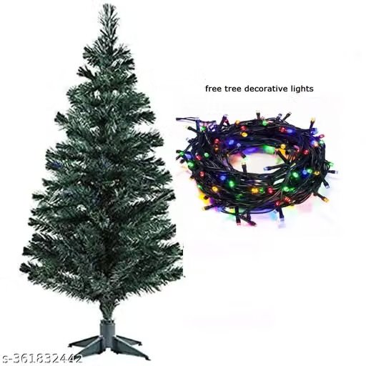 3 feet christmas tree with free rice lights | artificial christmas tree with decoration lights for home, office, church & festive decor 3 feet christmas tree with free rice lights | artificial christmas tree with decoration lights for home, office, church & festive decor