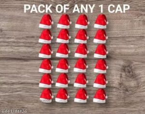 santa claus hat | red christmas cap for holiday parties, festive celebrations & christmas costume accessories