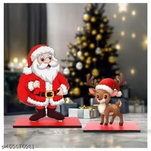 christmas tabletop showpiece – festive decorative showpiece for home, office & christmas décor
