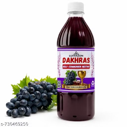 dakhras holy communion nectar natural grape juice | church communion juice | pack of 1 dakhras holy communion nectar natural grape juice | church communion juice | pack of 1