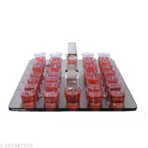 Communion Tray with 30 Cups | Acrylic Holy Communion Tray for Church | Christian Church Articles | Gospel Goods communion tray with 30 cups | acrylic holy communion tray for church | christian church articles | gospel goods