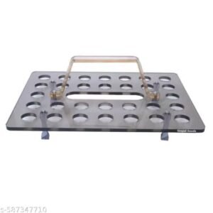 communion tray with 30 cups | acrylic holy communion tray for church | christian church articles | gospel goods